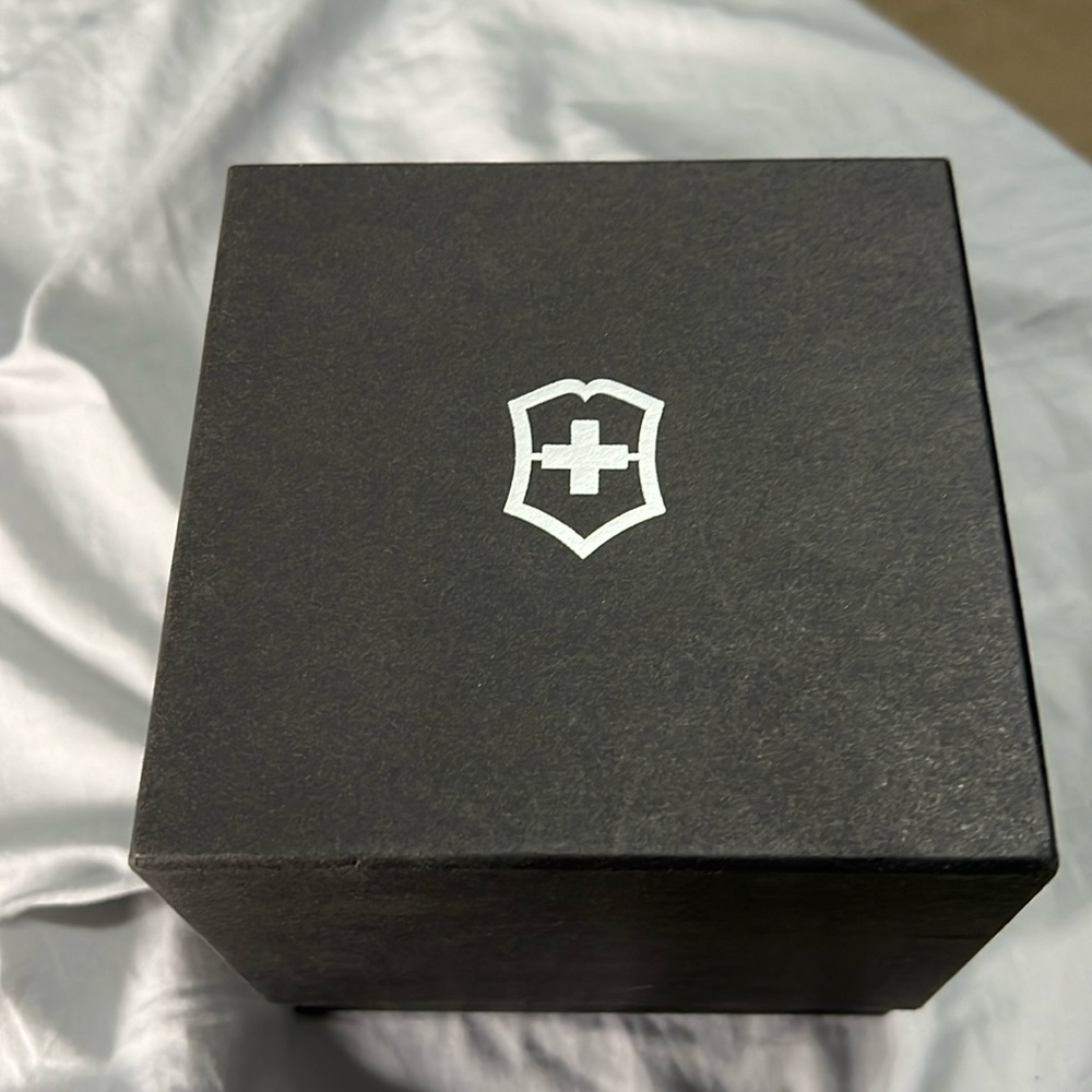 Victorinox Swiss Army Officers Chrono BLK/SLV DL Ss